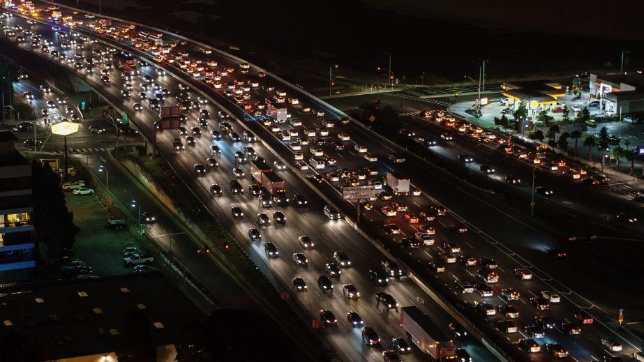 A traffic jam has formed in Dnipro due to an accident (PHOTO).